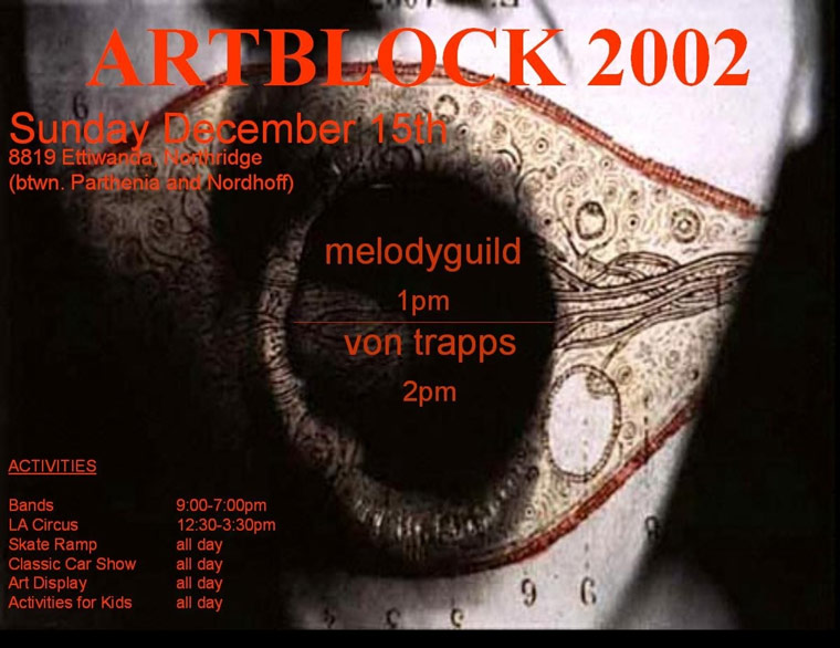 Artblock 2002 flyer
